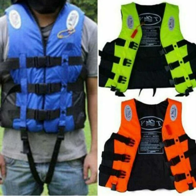 Professionnel Gilet de Sauvetage Avec Sifflet Pour Enfant Adulte S-XXXL