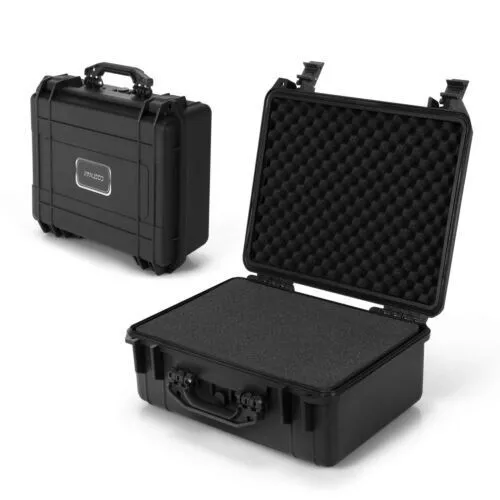 Premium Black Portable Waterproof Hard Case Shockproof Camera Case Waterproof