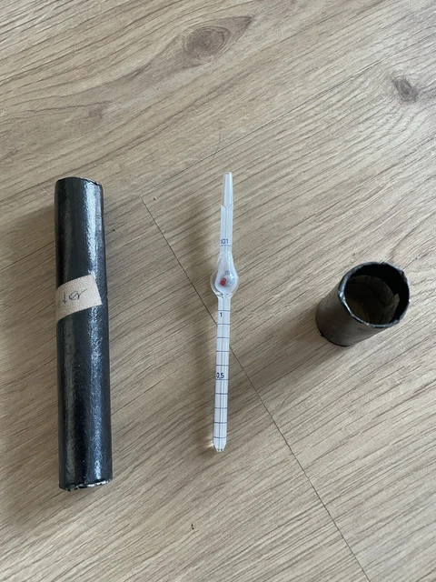Urinometer - Urometer - Altes Arztmessgeräte - vintage - antik - Mess - Meter 2