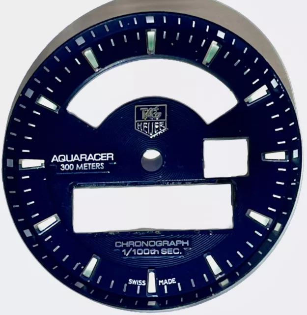 Tag Heuer Aquaracer CAF1010 Men's Dial Watch Replacement Parts  preowned in exce