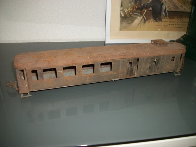 2) Jep Echelle O Caisse Seule (Sans Bogie) Voiture Voyageurs 1e / 2e
