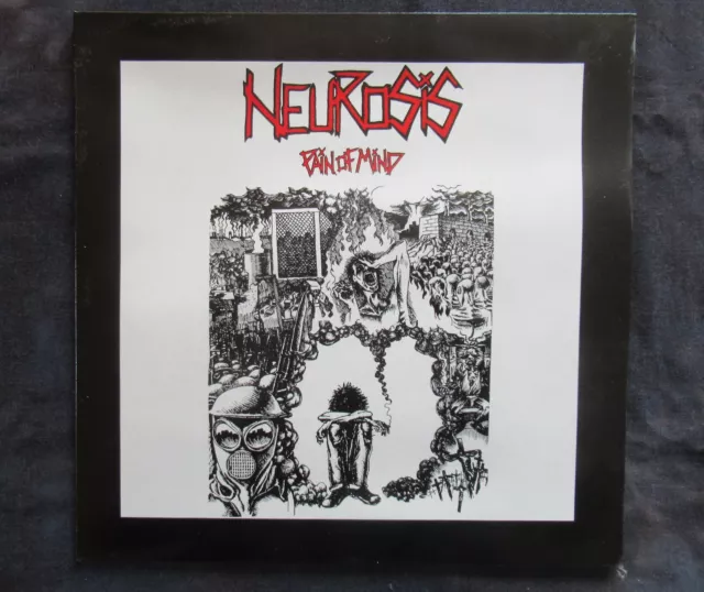 NEUROSIS: "Pain of mind" LP, TOP-Vinyl - MINT, 1987 - US Classic Hardcore, TOP!