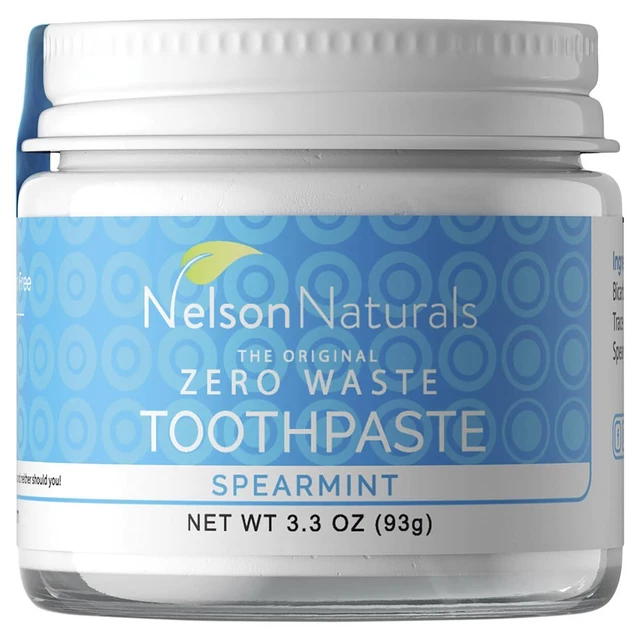 NELSON NATURALS ZERO Waste Toothpaste - Spearmint 93g EUR 17,12 ...