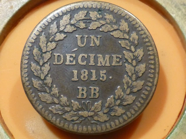 Pièce Rare 1 Centime Dupre An 6 - Qualité TTB Avec Variante 36/36, Super état