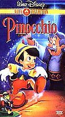 Pinocchio 60th Anniversary Edition VHS tape Walt Disney video clamshell