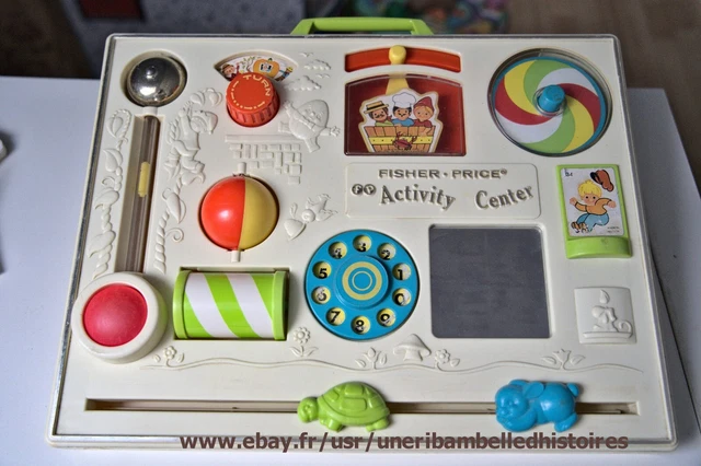 Tableau D'activité Et D'éveil Vintage Fisher-Price - Années 80/90