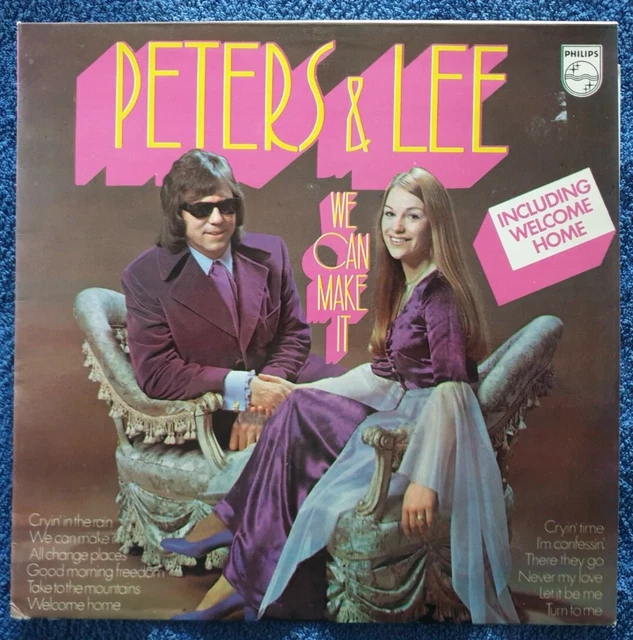 PETERS AND LEE We Can Make It 12" LP vinyle 1973 excellent état EUR 4
