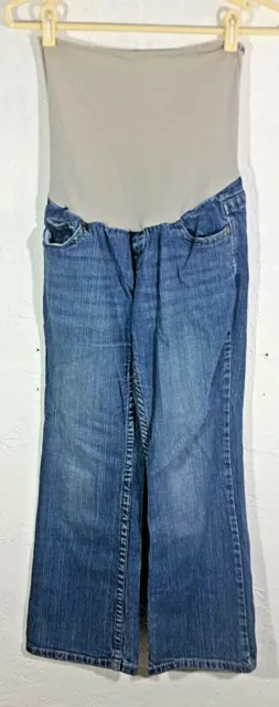 Motherhood Maternity Womens Jeans Size PS Blue Medium Wash Denim Pockets Pants