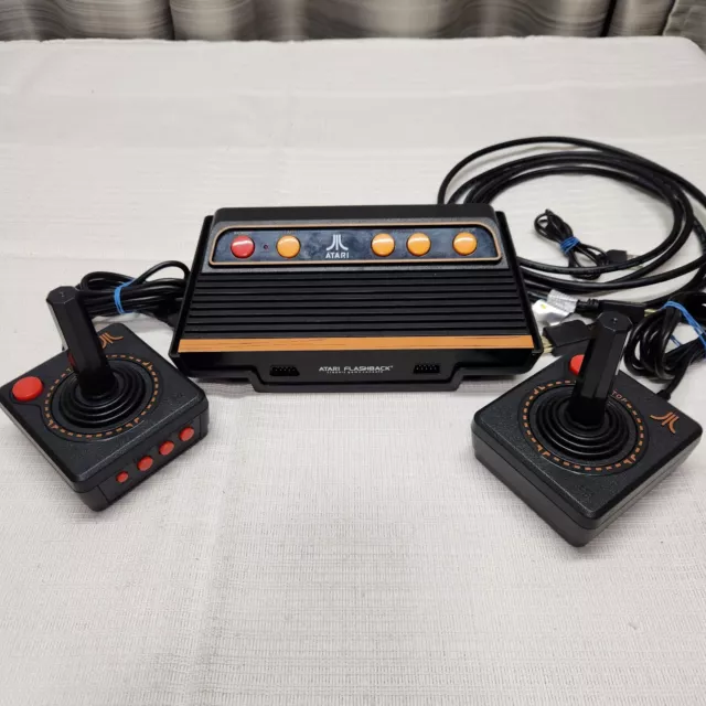 Atari AR3050 Flashback Console with 2 Wired Joystick Controller & Power Cord EXC