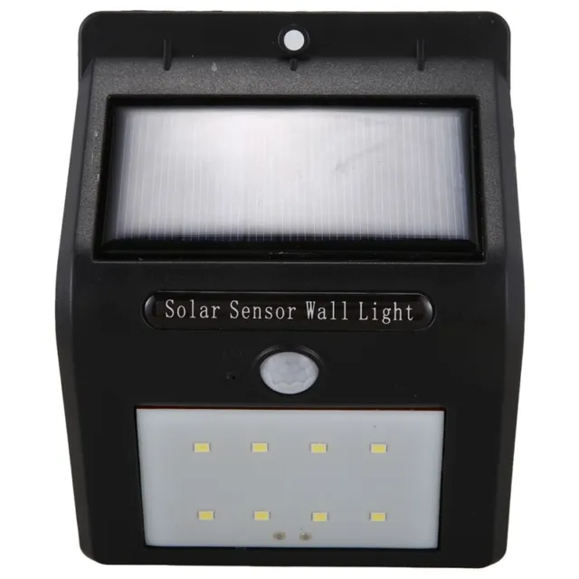 100 LED Luz Solar L��Mpara Solar Al Aire Libre Sensor de Movimiento PIR L��Mp22