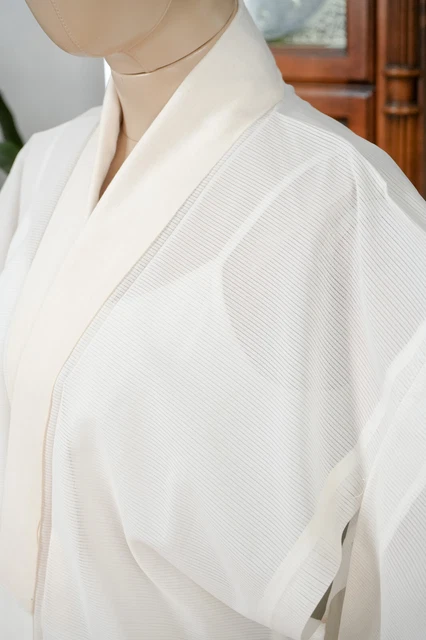 Dear Vanilla Japanese Juban Undergown Women's Kimono Genuine Vintage Mint 4