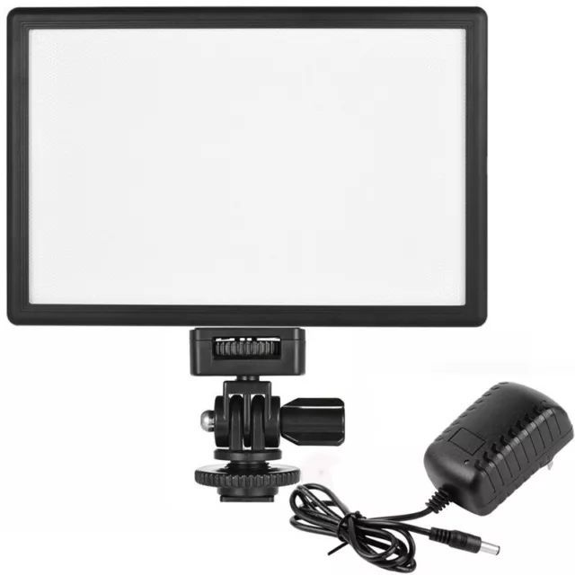 Viltrox L116T 15W LED Studio Photo Video Light 3300K-5600K + UK Plug Power Cable