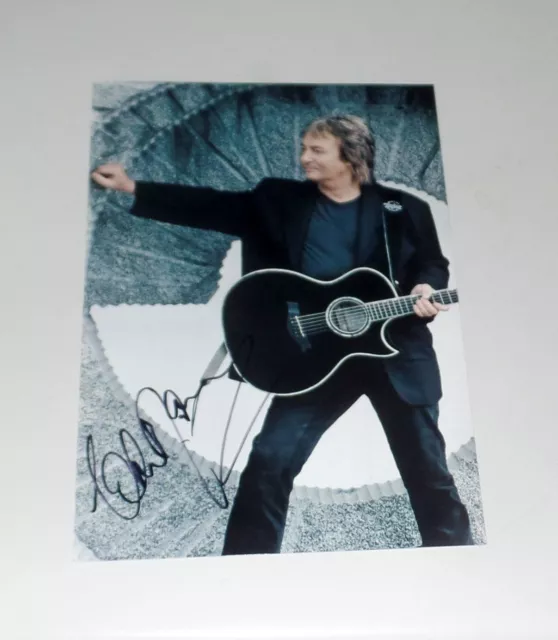 CHRIS NORMAN *Smokie*, foto firmata originale 13x18 cm