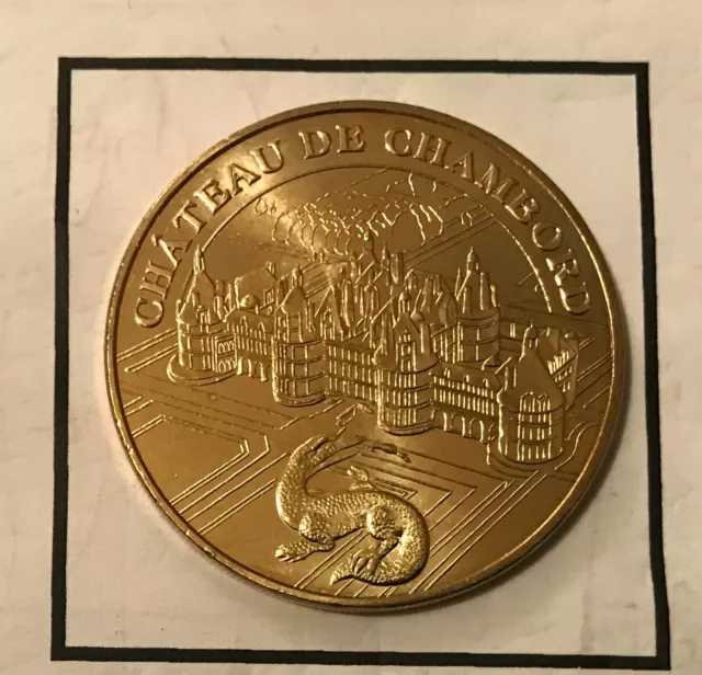 Monnaie De Paris Medaille Jeton Touristique Evm Mdp Chambord Salamandre 2010