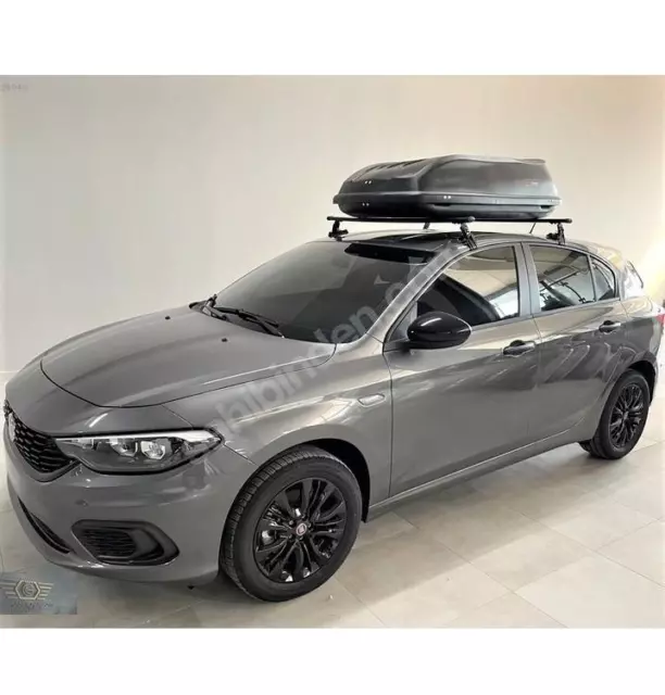 Car Roof Box Cargo Luggage Travel Box 370 LT Black 2