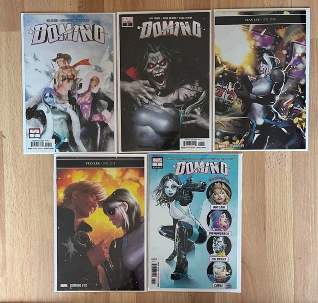 Domino Vol 3 Complete Set 1-10 & Annual 1 Marvel Comics 9.4 E38-189 2