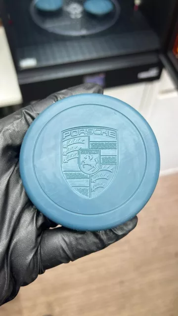 PORSCHE 924 944 968 911 928 3D RESIN PRINTED CENTRE CAPS SET OF 4 Can Be Painted