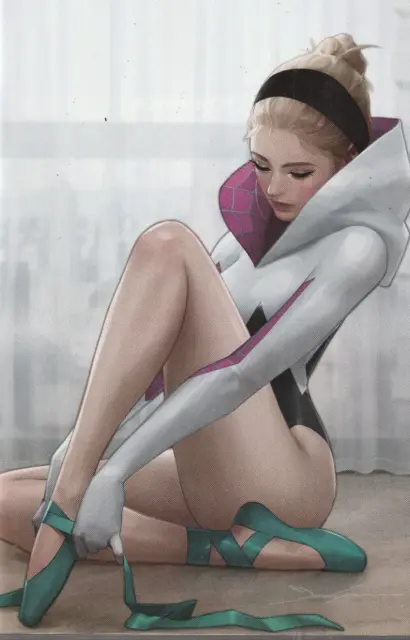 Spider-Gwen Annual # 1 Jeehyung Lee 1:100 Virgin Variant Cover NM Marvel [V1]