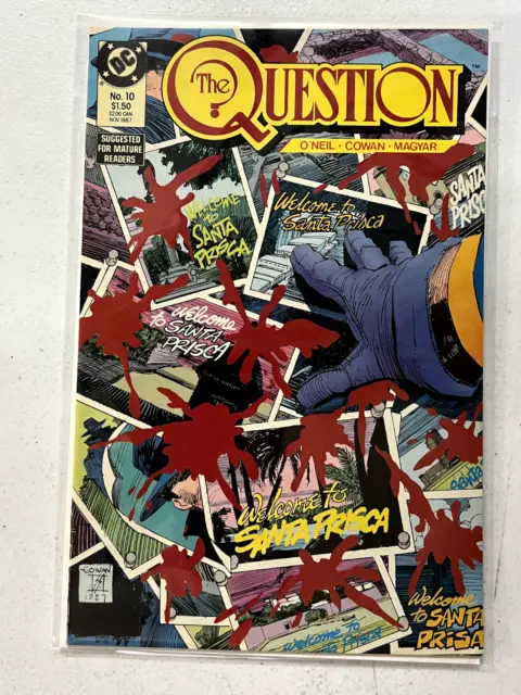 THE QUESTION #10! | Combined Shipping B&B 1987 DC COMICS