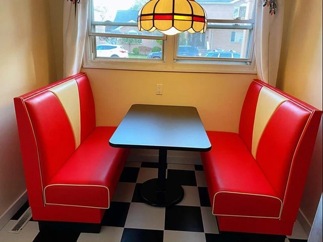 Custom Made "V" Booth on Sale