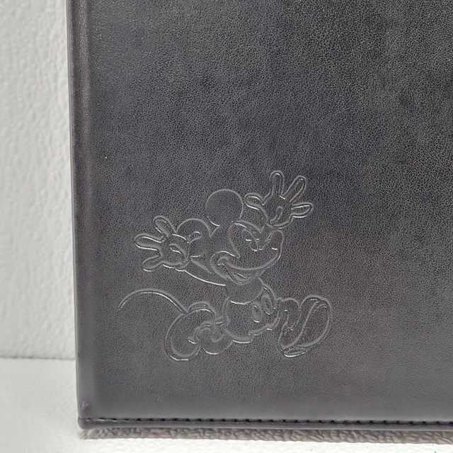 Disney Mickey Ipad Cover PVC Faux Leather Black 3