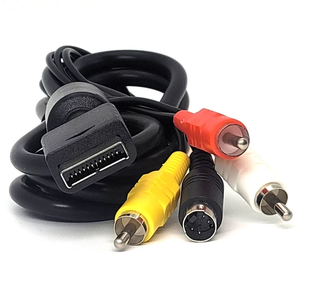 PARUIEN 2 In 1 Component AV Cable for PS2/PS3(6 Feet), 5RCA YPbPr Component RCA Video Audio Cable Compatible with PS2, PS3 PARUIEN 2 In 1 Component AV Cable for PS2/PS3(6 Feet), 5RCA YPbPr Component RCA Video Audio Cable Compatible with PS2, PS3