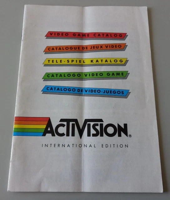Jeux vidéo activision Atari 2600