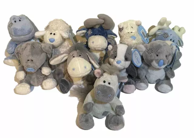 BULK - Me To You 4” My Blue Nose Friends - 10 Of Tatty Teddy’s Friends -Bargain