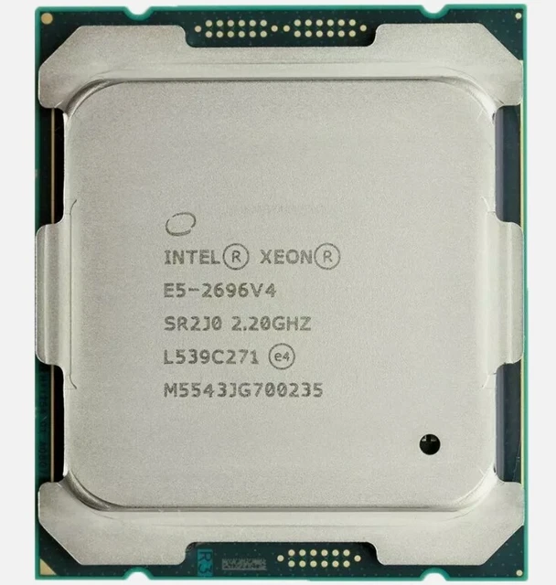 Intel Xeon E5-2696 V4 2.20GHz 22-Core LGA2011-3 Processor Similar to E5-2699 V4 Intel Xeon E5-2696 V4 2.20GHz 22-Core LGA2011-3 Processor Similar to E5-2699 V4