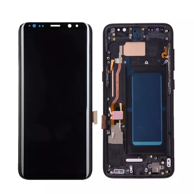 LCD Display Digitizer Assembly For SAMSUNG Galaxy S8 G950 Touch Screen+Frame AAU