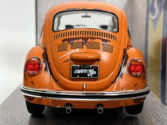 VW Beetle 1303 Jaeger Hommage 1974 Orange 1:18 Echelle Solido 1800518 3
