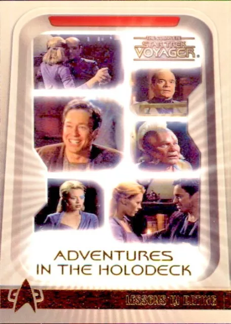 2002 Complete Star Trek Voyager Adventures in the Holodeck - Pick Your Card