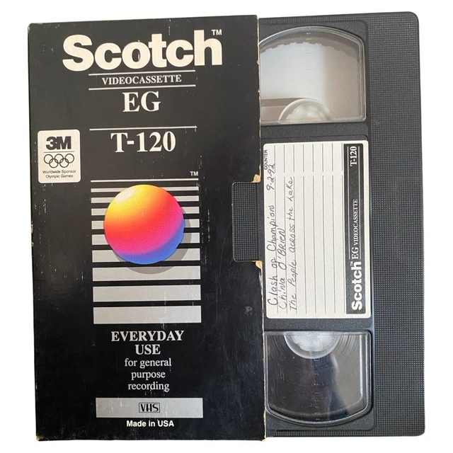 VHS RECORDED TAPE sold as used blank To Record Over 6.85 PicClick
