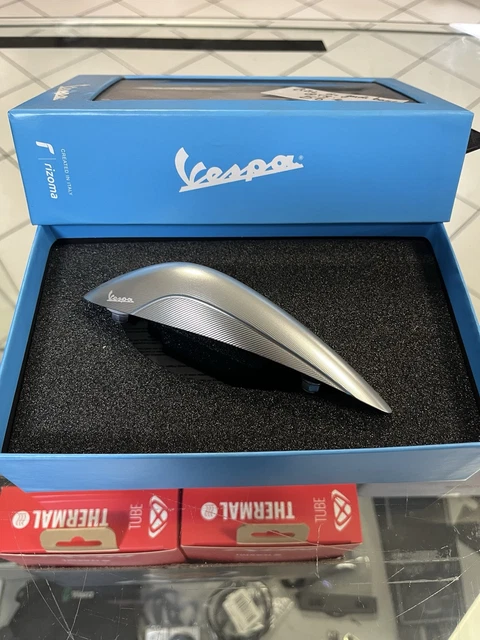 Frise Garde-Boue Avant Rizoma Pour Vespa GTS 300 Super 2017-2018 - Argent, Neuf