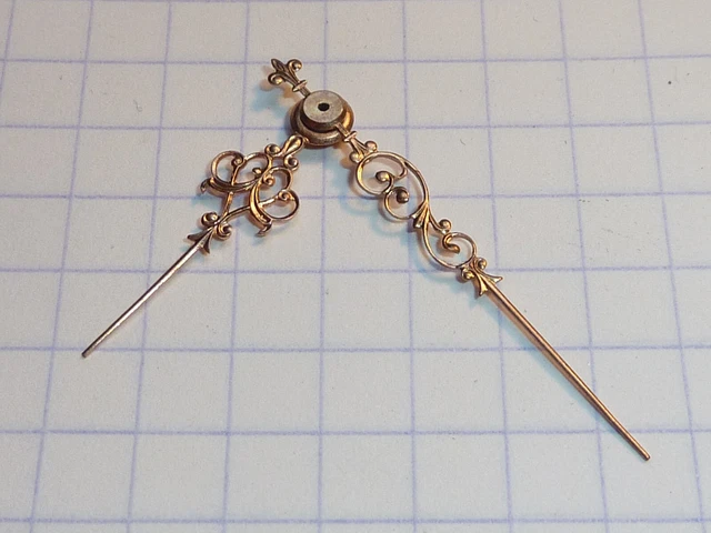 Ancienne Aiguille De Montre à Gousset – Pièce Horlogerie Vintage – Sans Marque