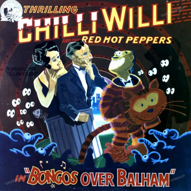 Chilli Willi&The Red Hot Peppers - Bongos Over Balham GER LP 1977 (VG+/VG+) '