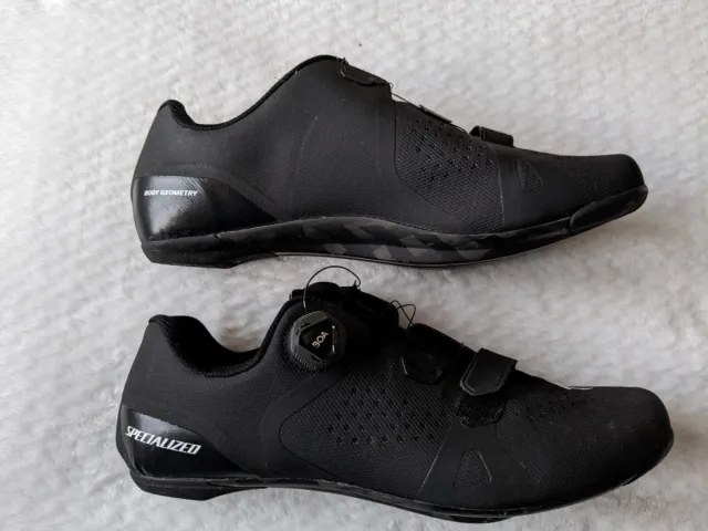Specialized Torch 2.0 Road Cycling Shoes EU46 UK 11.25, Great condition BLACK