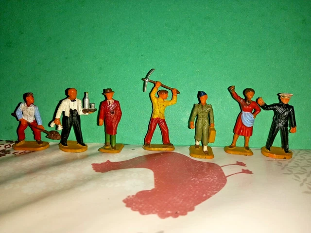 Vintage Figurine Plastique Starlux Cowboy Made in France 6