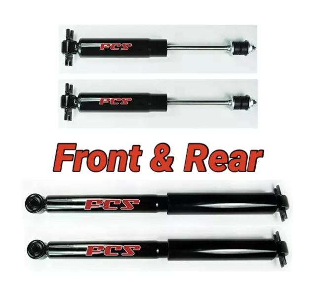 Front & Rear Shocks for 92 - 99 Chevrolet Suburban Tahoe Yukon C1500 2WD RWD FCS
