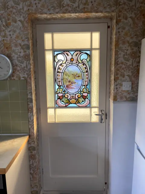 Stained Glass Door