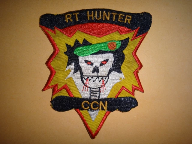 VIETNAM WAR US 5th Special Forces Group MACV-SOG RT HUNTER CCN Patch £ ...