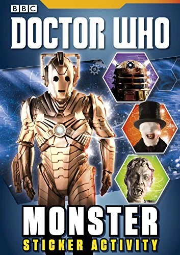 DOCTOR WHO: MONSTER STICKER ACTIVITY BOOK By Various *Excellent Condition*
