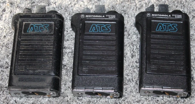 LOT OF 3 Motorola Saber Radio (untested) H99QX-144H LOT OF 3 Motorola Saber Radio (untested) H99QX-144H