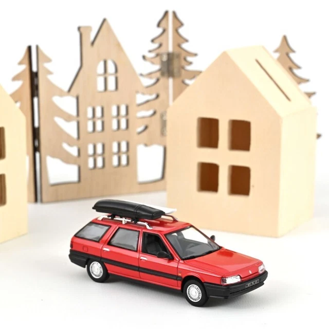 Renault Frégate grand pavois rouge et toit crème de 1956 – Voiture miniature 1/43 | Achat modèle réduit de collection – Bernard Miniatures