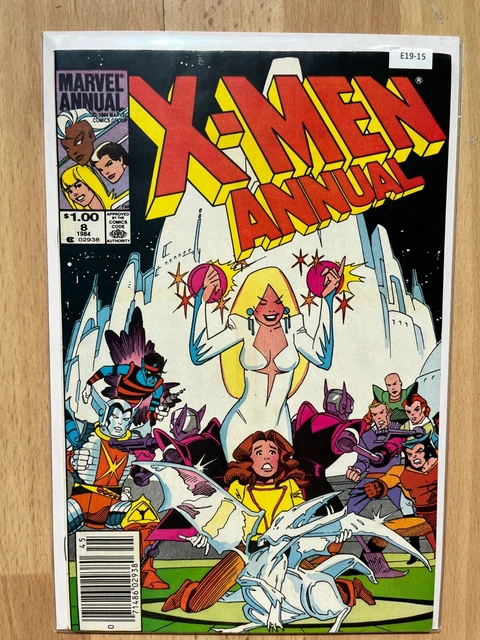 Uncanny X-Men vol.1 Annual #8 1984 Newsstand High Grade 8.0 Marvel Comic E19-15