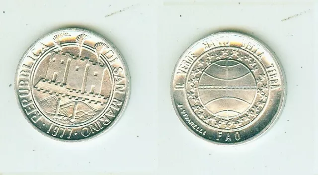 1 Lira 1977     San Marino