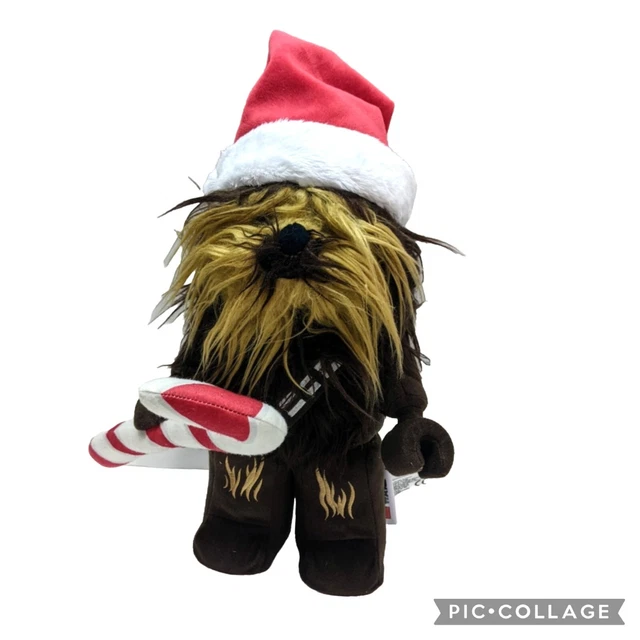 CHRISTMAS CHEWBACCA CHEWY Plush Brown Furry Stuffed Lego Star Wars Toy