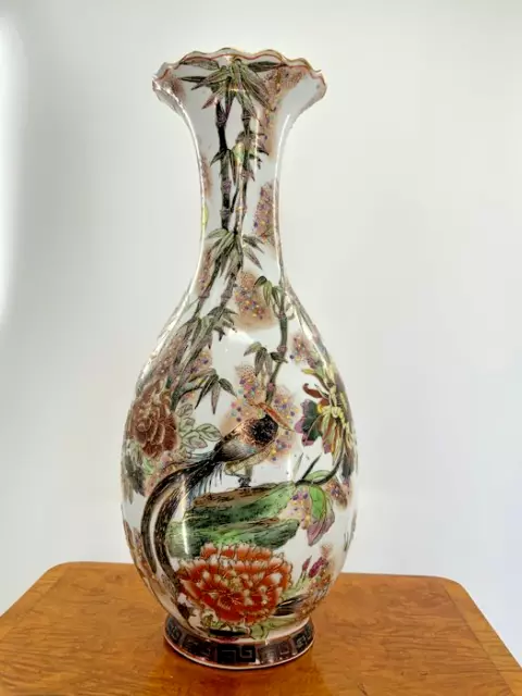 China Vase Handbemalt - Vase (1) - Porzellan