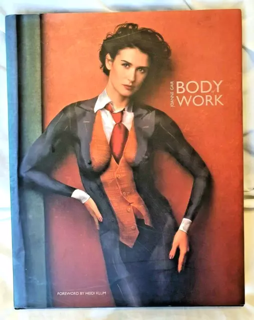 Body of Work Bodypainting Book by Joanne Gair Heidi Klum Hardcover Art