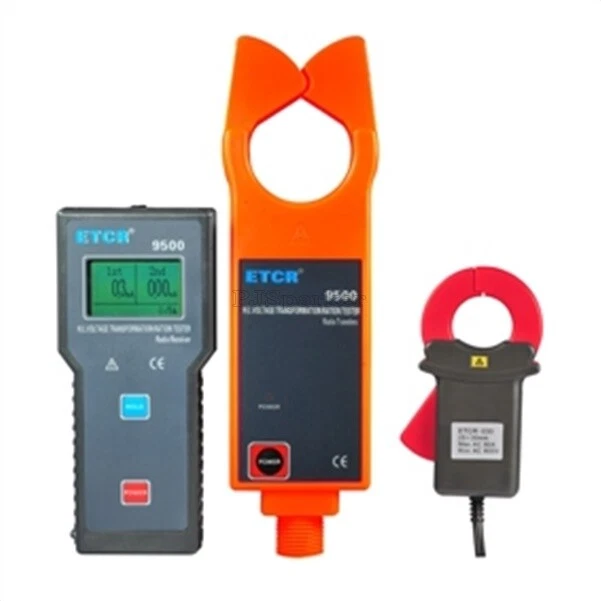 HIGH VOLTAGE WIRELESS Current Transformation Ratio Tester New ETCR9500